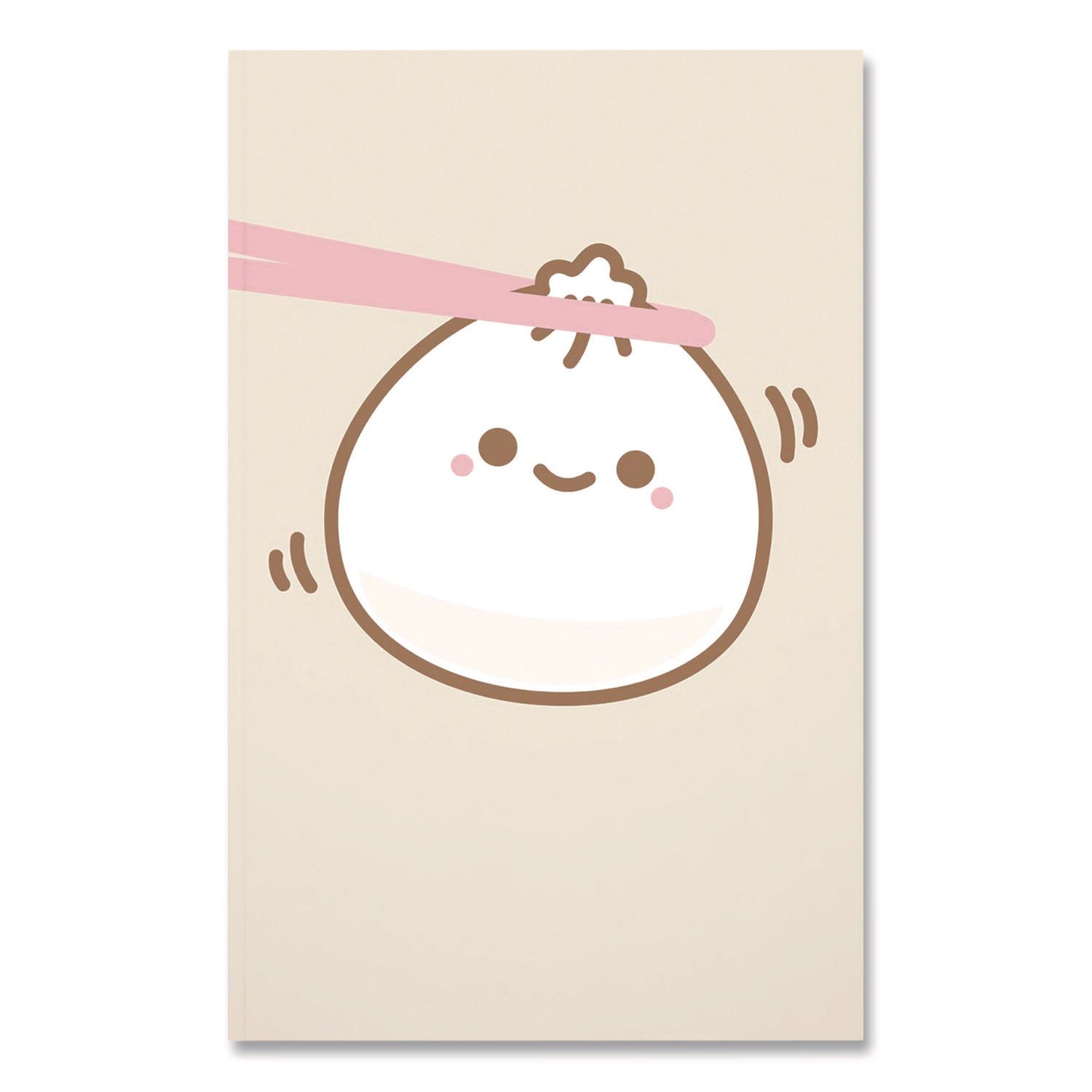 denik-smoko-lil-b-dumpling-layflat-notebook-1-subject-medium-college-rule-tan-white-pink-cover-72-8-x-5-sheets-dnklfc1887l_1